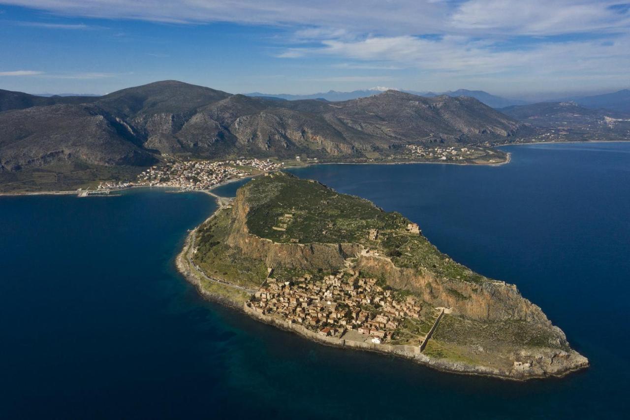 Villa Mare E Pietra à Monemvasia Extérieur photo